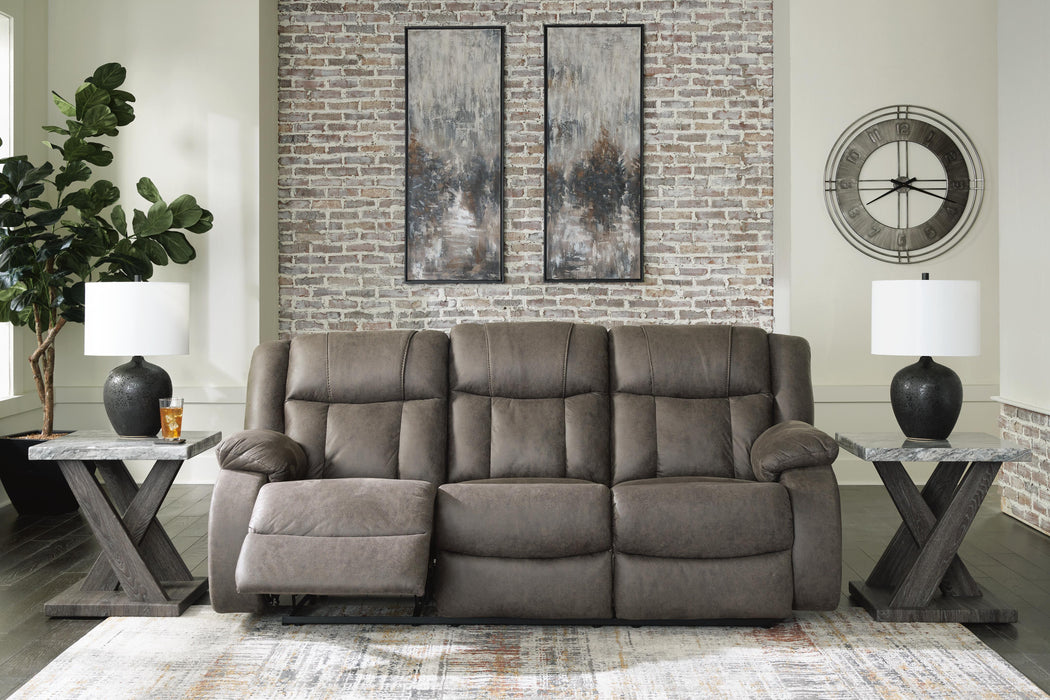 First Base Reclining Sofa - Home Furniture And More (Brentwood, MD)