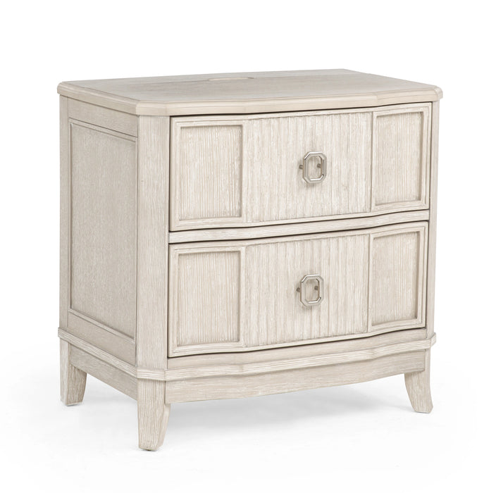 Napoli Night Stand W/Usb - Home Furniture And More (Brentwood, MD)
