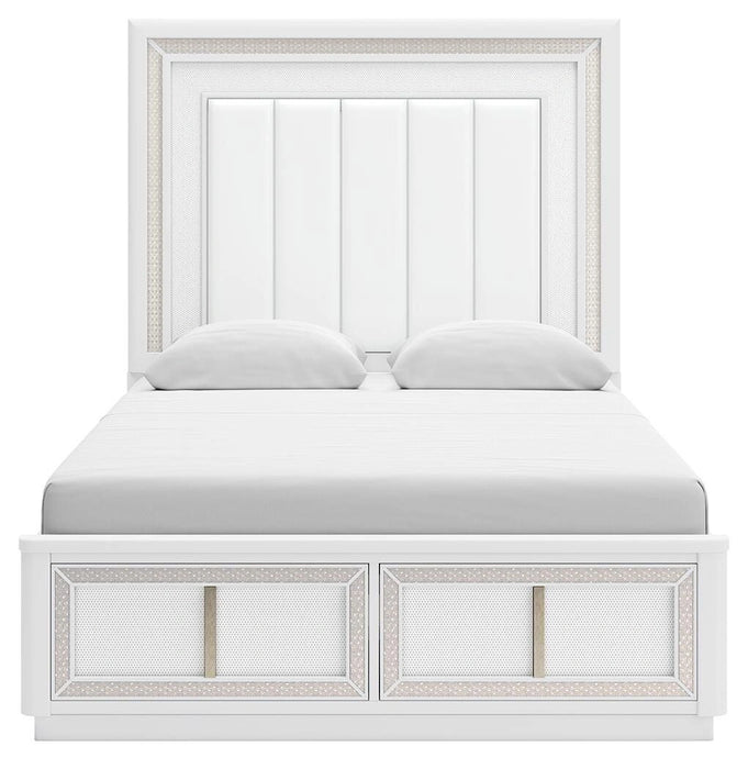 Chalanna Upholstered Storage Bed - Home Furniture And More (Brentwood, MD)