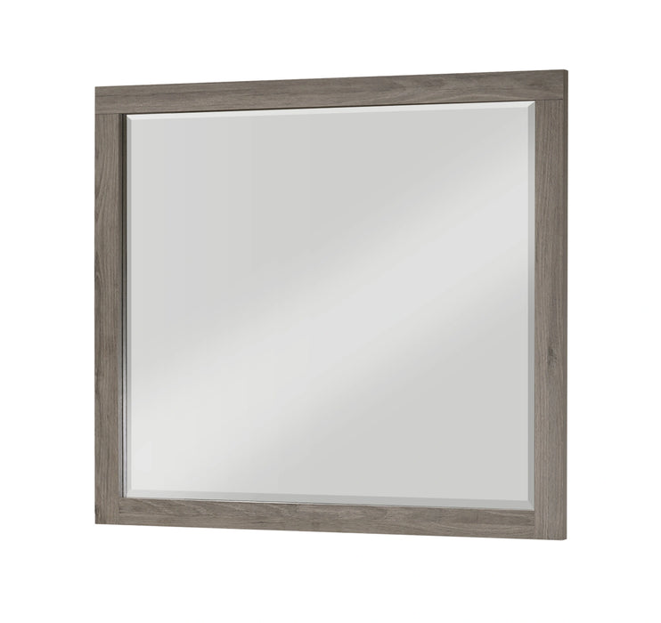 Crown Mark Furniture River Dresser Mirror in Brown image