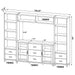 Lewes Entertainment Center - Home Furniture And More (Brentwood, MD)