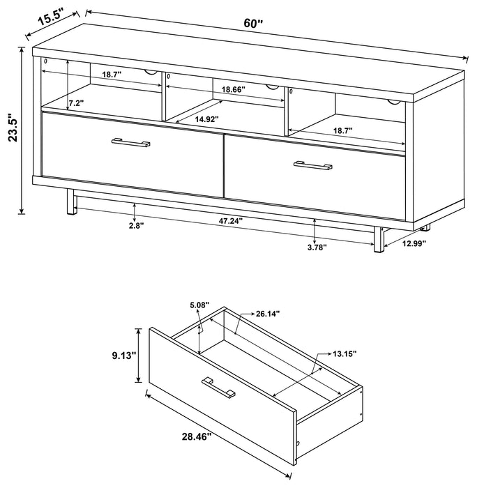 Casey TV Stand - Home Furniture And More (Brentwood, MD)