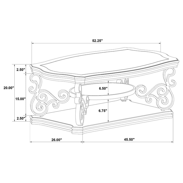 Laney Coffee Table - Home Furniture And More (Brentwood, MD)