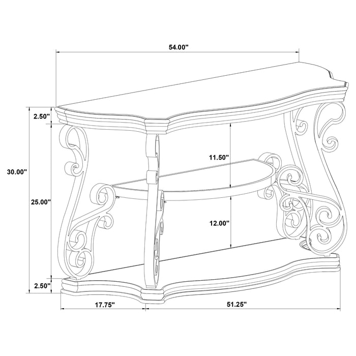 Laney Console Table - Home Furniture And More (Brentwood, MD)