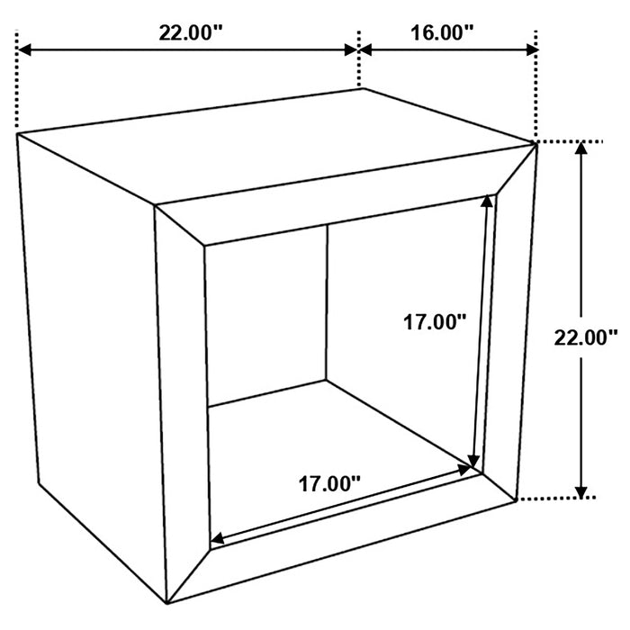 Benton End Table - Home Furniture And More (Brentwood, MD)