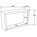 Benton Console Table - Home Furniture And More (Brentwood, MD)