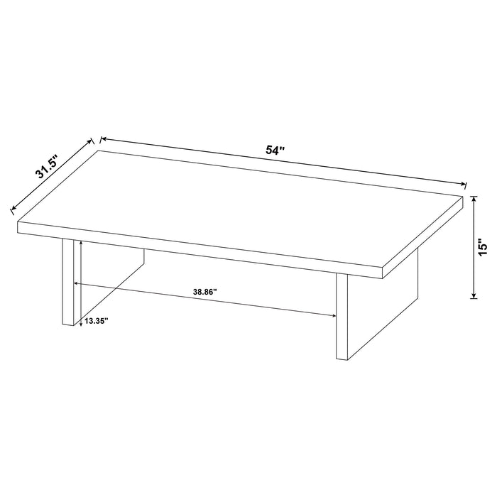 Max Coffee Table - Home Furniture And More (Brentwood, MD)