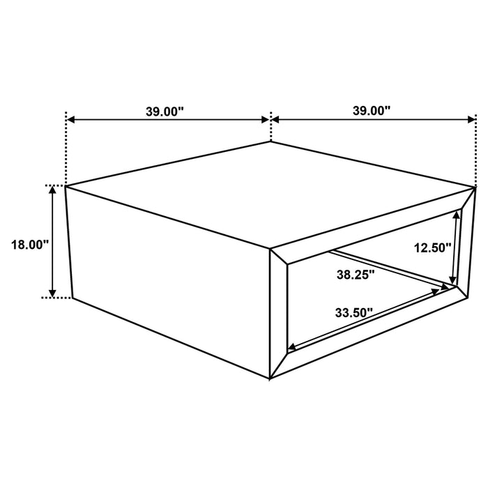 Benton Coffee Table - Home Furniture And More (Brentwood, MD)