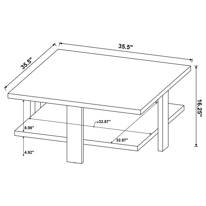 Dawn Coffee Table - Home Furniture And More (Brentwood, MD)