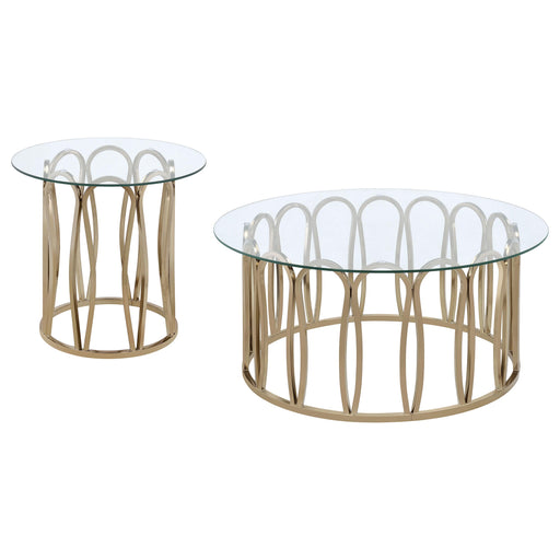 Monett Coffee Table Set - Home Furniture And More (Brentwood, MD)