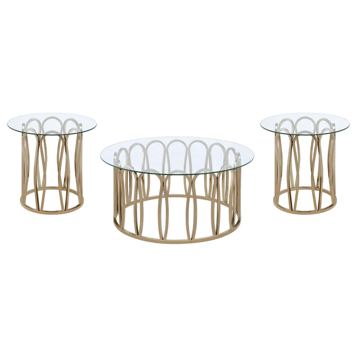 Monett Coffee Table Set - Home Furniture And More (Brentwood, MD)