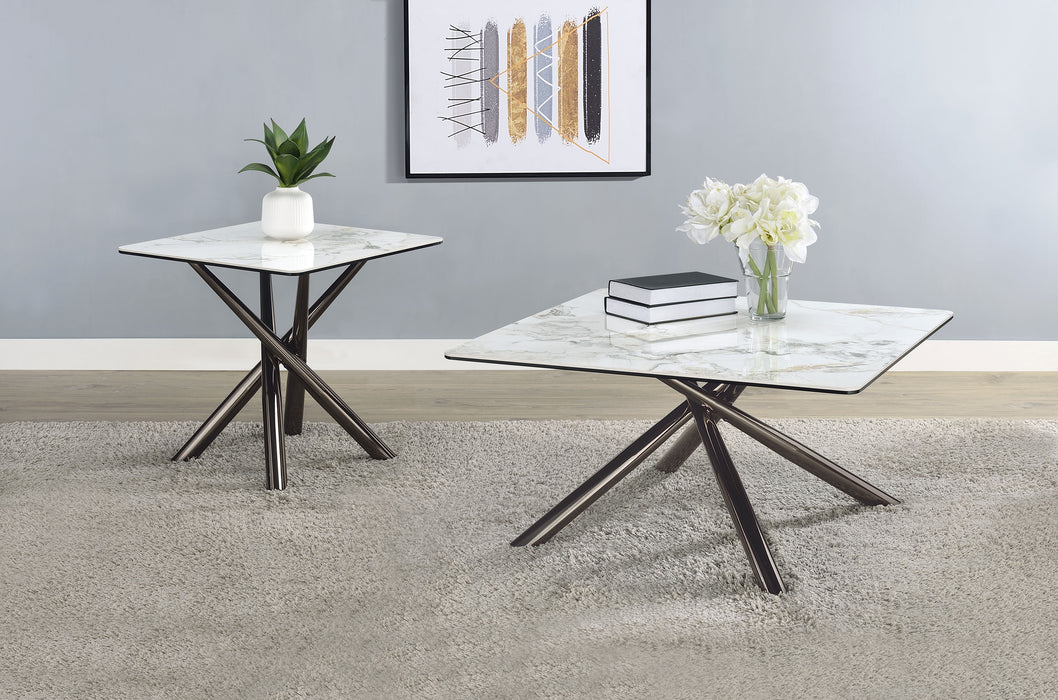 Carvell Coffee Table Set - Home Furniture And More (Brentwood, MD)