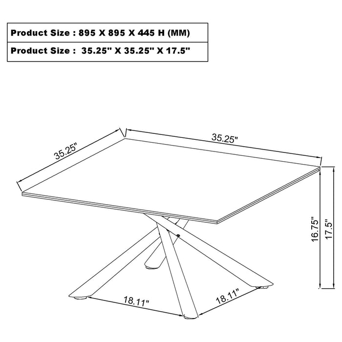 Carvell Coffee Table Set - Home Furniture And More (Brentwood, MD)