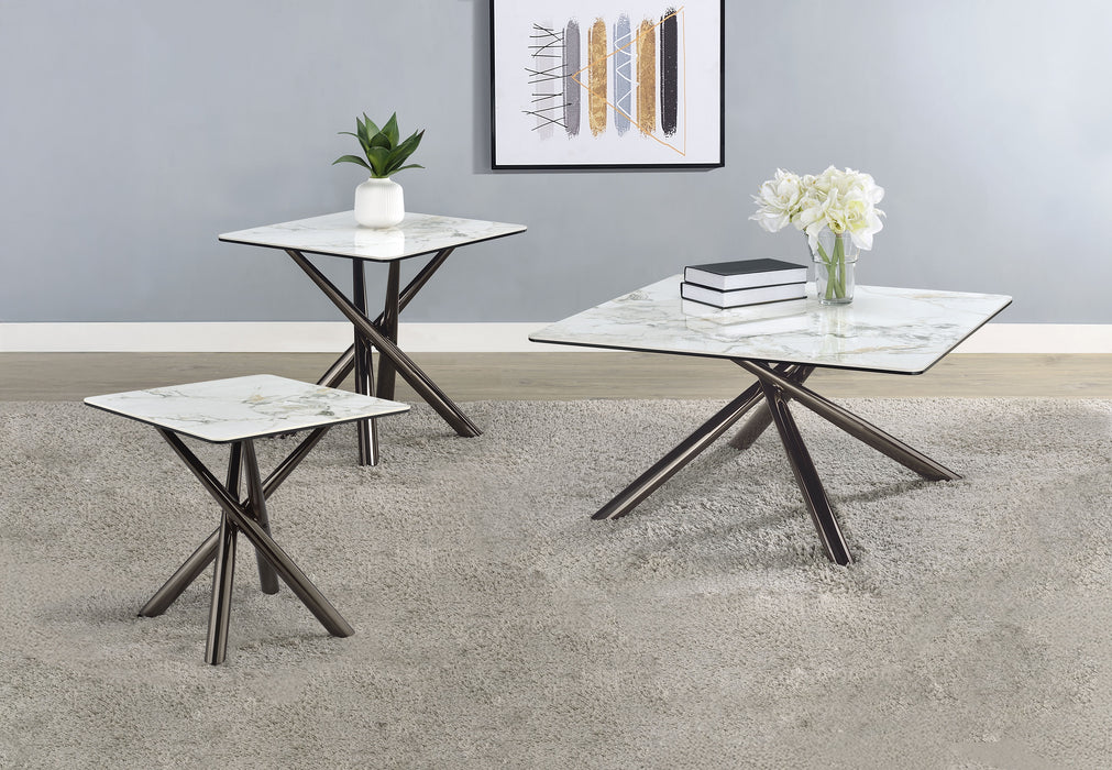 Carvell Coffee Table Set - Home Furniture And More (Brentwood, MD)