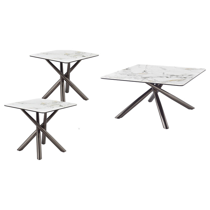Carvell Coffee Table Set - Home Furniture And More (Brentwood, MD)