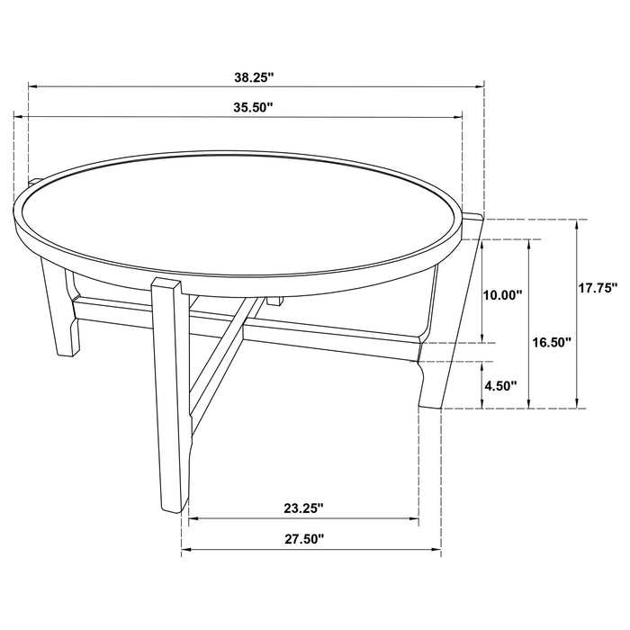 Cota Coffee Table - Home Furniture And More (Brentwood, MD)