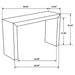 Odilia Console Table - Home Furniture And More (Brentwood, MD)