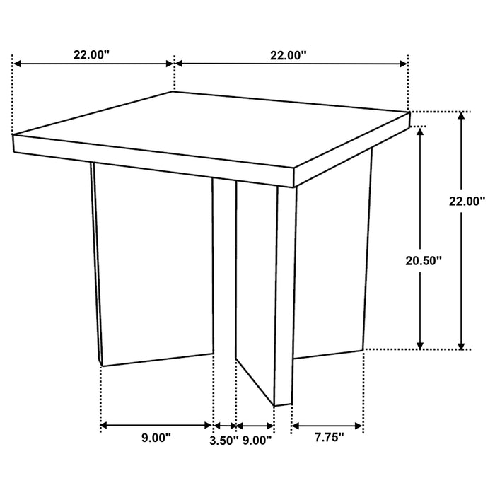 Andando End Table - Home Furniture And More (Brentwood, MD)