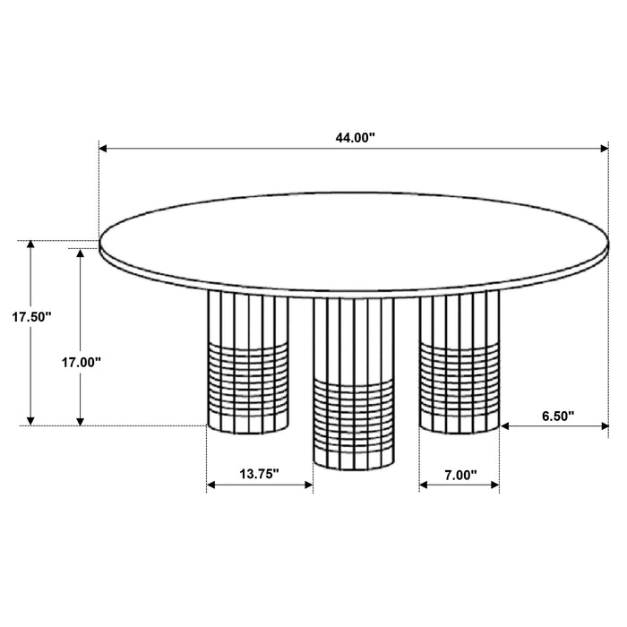 Astoria Coffee Table Set - Home Furniture And More (Brentwood, MD)
