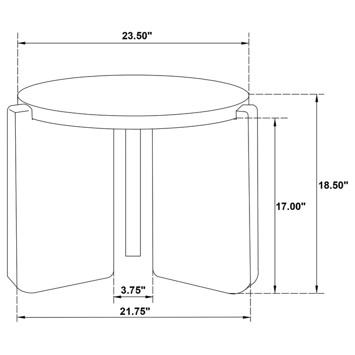 Cordova End Table - Home Furniture And More (Brentwood, MD)