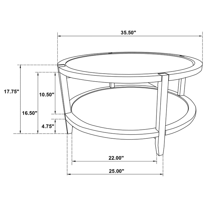 Camillo Coffee Table Set - Home Furniture And More (Brentwood, MD)