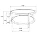 Camillo Coffee Table Set - Home Furniture And More (Brentwood, MD)