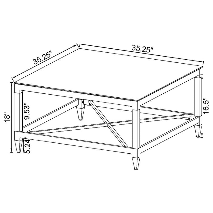 Lindley Coffee Table Set - Home Furniture And More (Brentwood, MD)