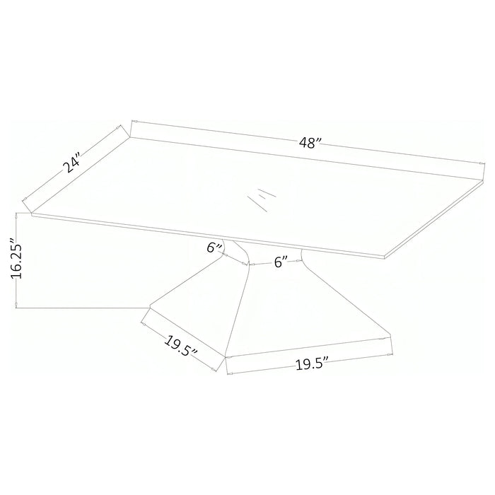 Jenny Coffee Table - Home Furniture And More (Brentwood, MD)