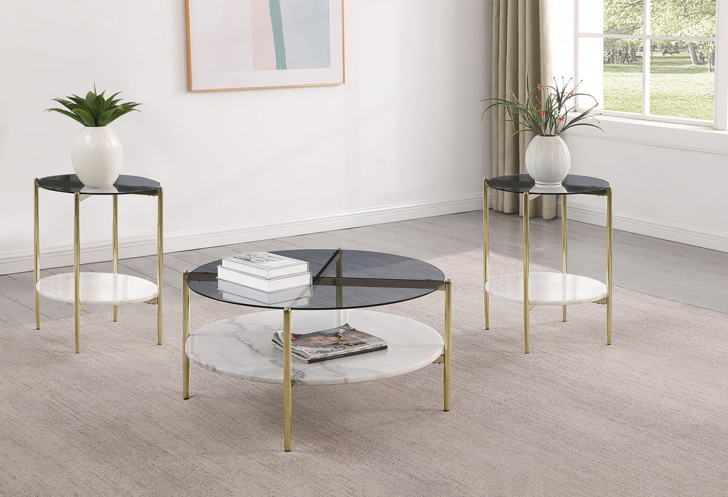 Jonelle Coffee Table Set - Home Furniture And More (Brentwood, MD)