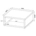 Frisco Coffee Table - Home Furniture And More (Brentwood, MD)