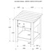 Payne End Table - Home Furniture And More (Brentwood, MD)