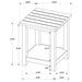 Payne End Table - Home Furniture And More (Brentwood, MD)