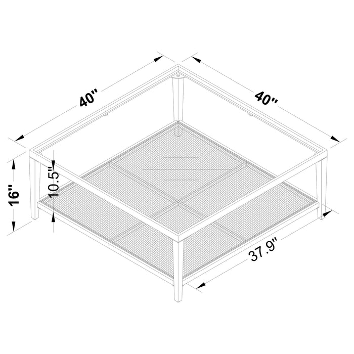 Amherst Coffee Table - Home Furniture And More (Brentwood, MD)