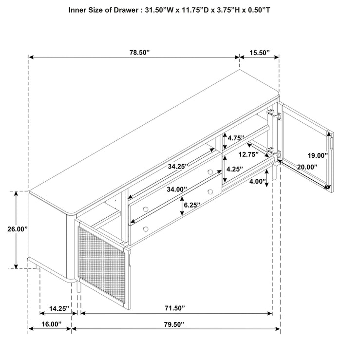 Arini TV Stand - Home Furniture And More (Brentwood, MD)