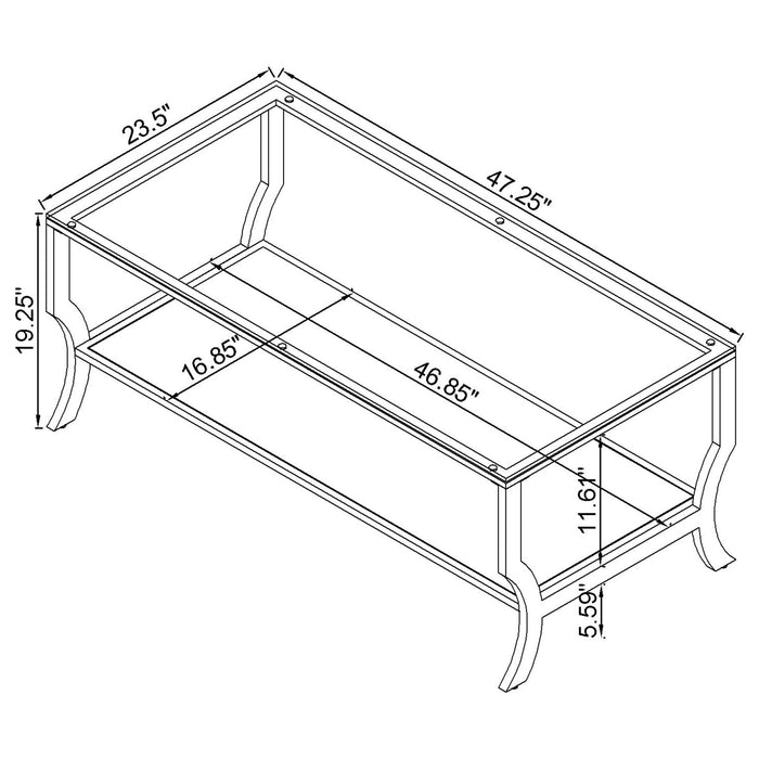 Saide Coffee Table - Home Furniture And More (Brentwood, MD)