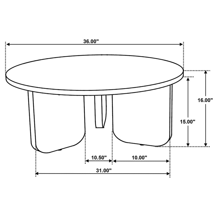 Dale Coffee Table - Home Furniture And More (Brentwood, MD)