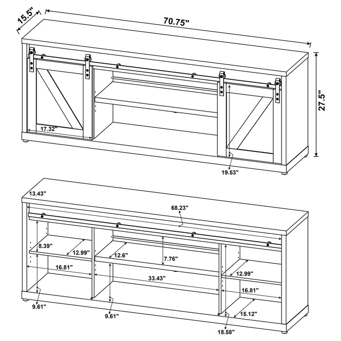 Brockton TV Stand - Home Furniture And More (Brentwood, MD)