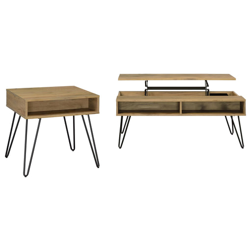 Fanning Lift-Top Coffee Table Set - Home Furniture And More (Brentwood, MD)