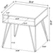Fanning Lift-Top Coffee Table Set - Home Furniture And More (Brentwood, MD)