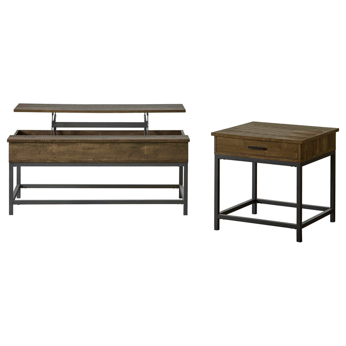 Byers Lift-Top Coffee Table Set - Home Furniture And More (Brentwood, MD)