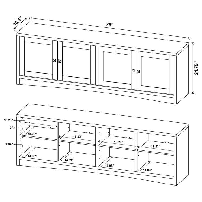 Laughlin Entertainment Center - Home Furniture And More (Brentwood, MD)