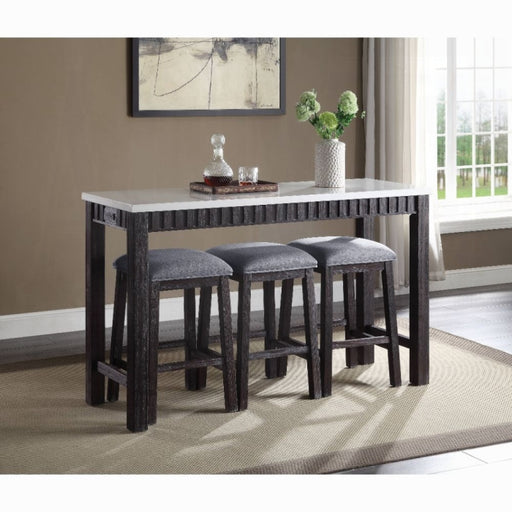 Necalli 4PC Pack Counter Height Table Set - Home Furniture And More (Brentwood, MD)