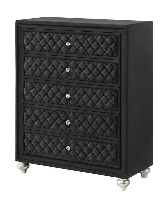 Cameo Chest - Black - Home Furniture And More (Brentwood, MD)