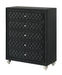 Cameo Chest - Black - Home Furniture And More (Brentwood, MD)