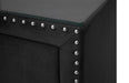 Lucinda 2 Drawer Nightstand In Black - Home Furniture And More (Brentwood, MD)