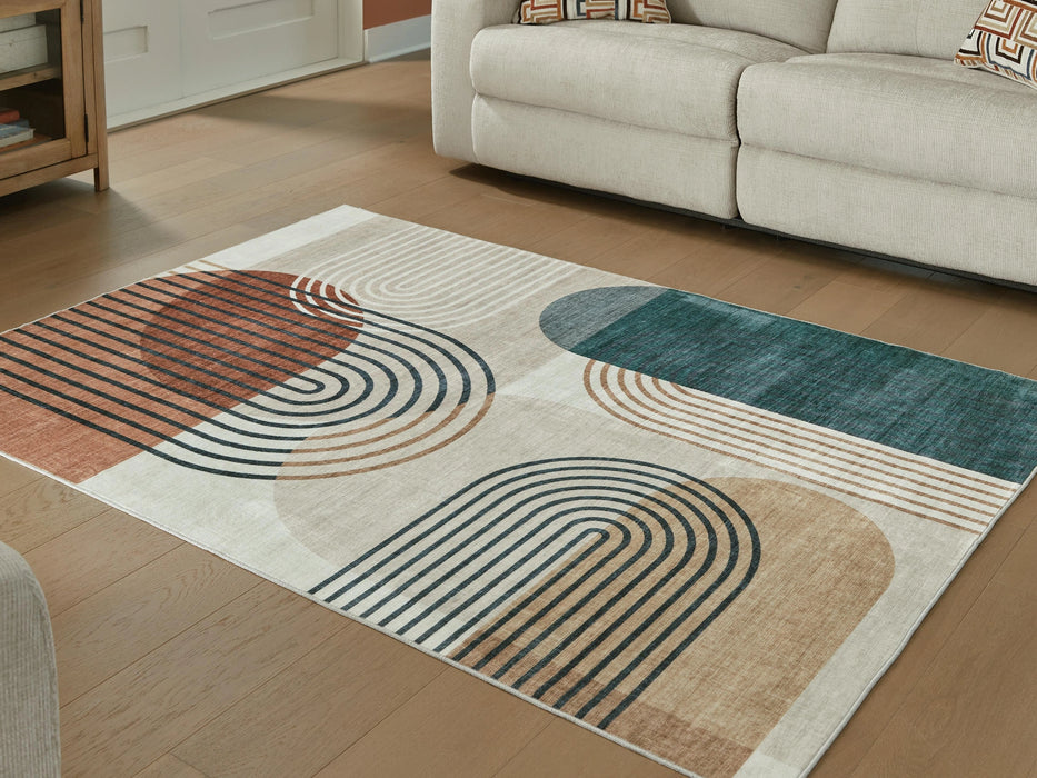 Farrendale Washable Area Rug