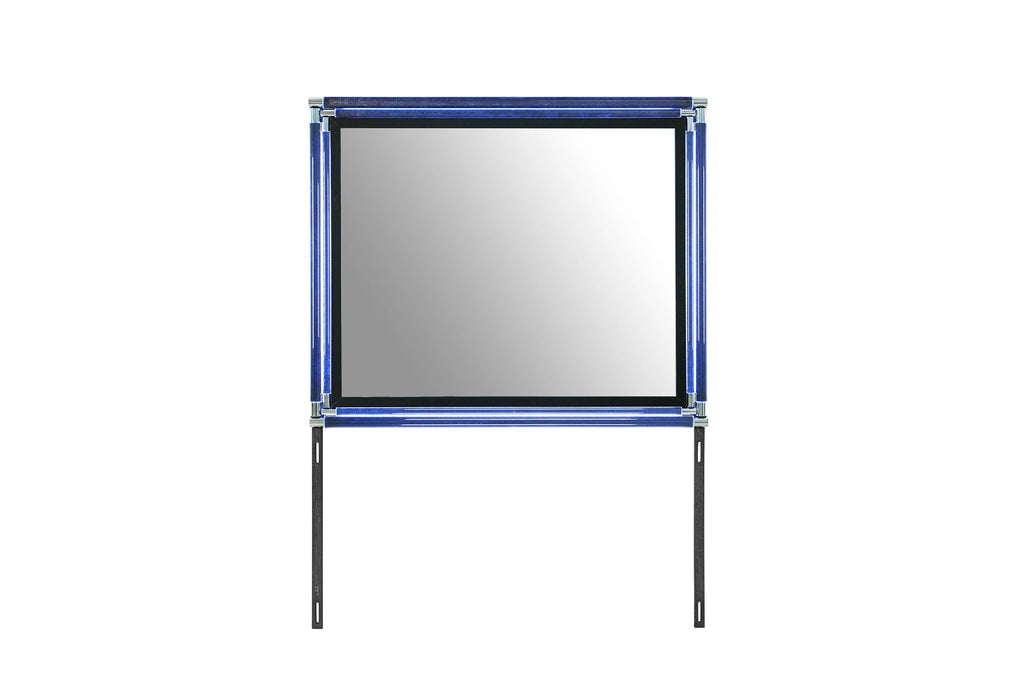 Lando Black Mirror with LED