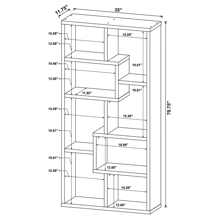 Theo Bookshelf - Home Furniture And More (Brentwood, MD)