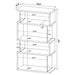Emelle Bookshelf - Home Furniture And More (Brentwood, MD)