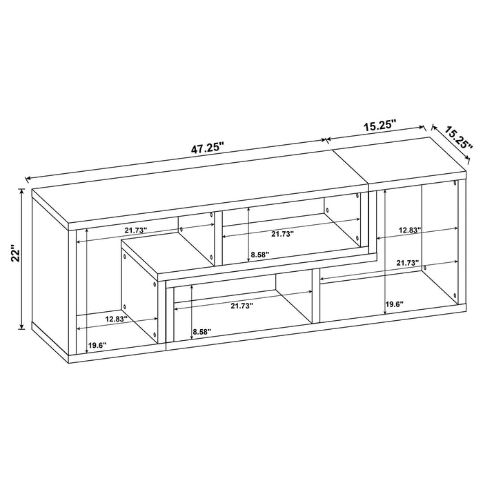 Velma Bookshelf Console - Home Furniture And More (Brentwood, MD)